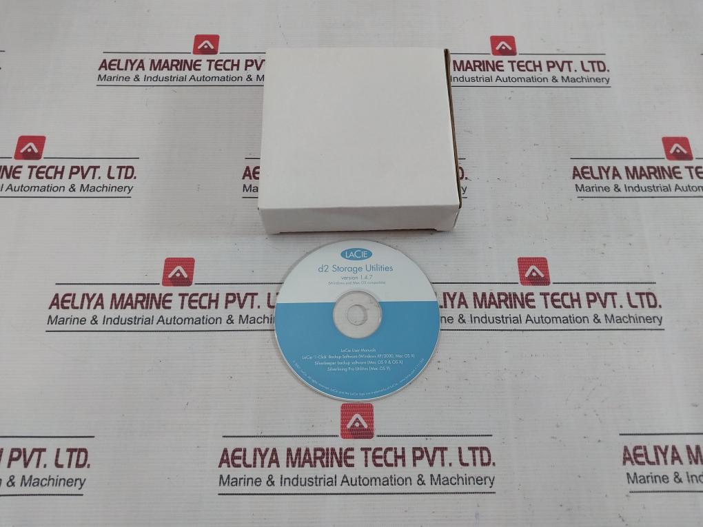 Lacie D2 Storage Utilities Use Manual Backup Software Compact Disc Cd