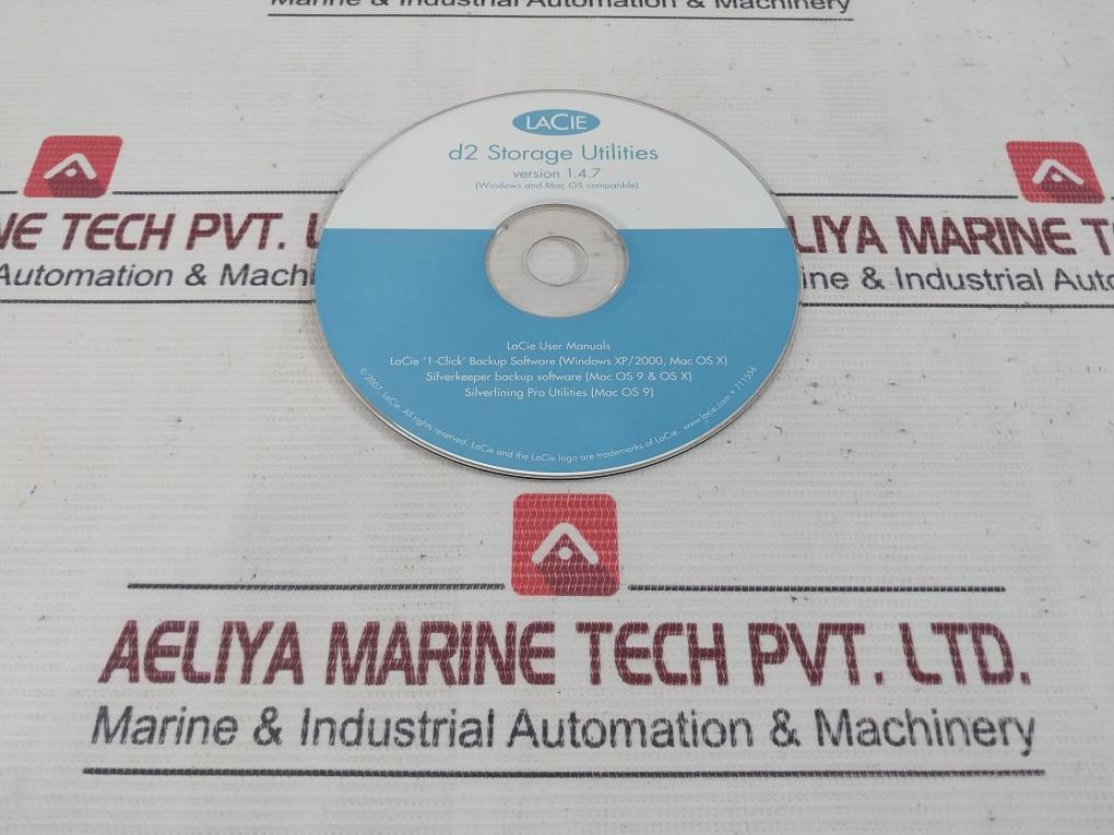 Lacie D2 Storage Utilities Use Manual Backup Software Compact Disc Cd