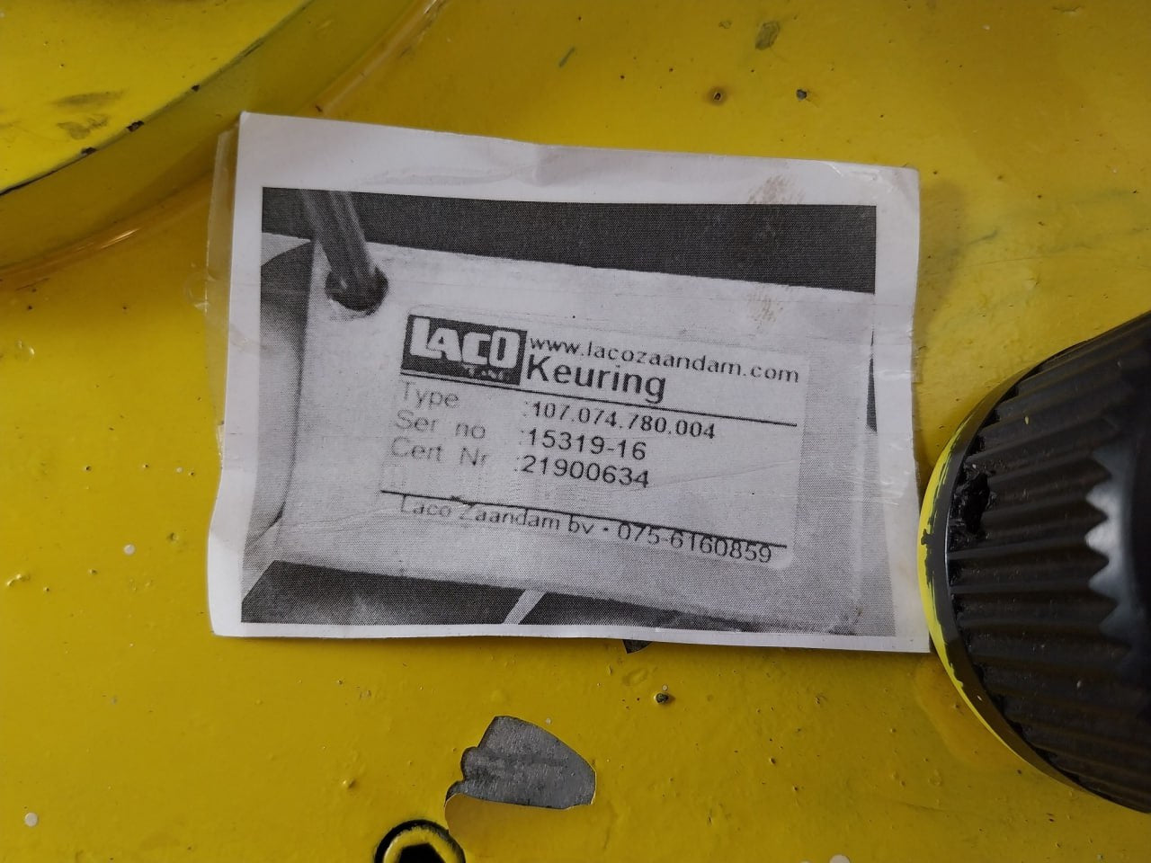 Laco 107.074.780.004 Hydraulic Pump 1000 Bar 14000 Psi