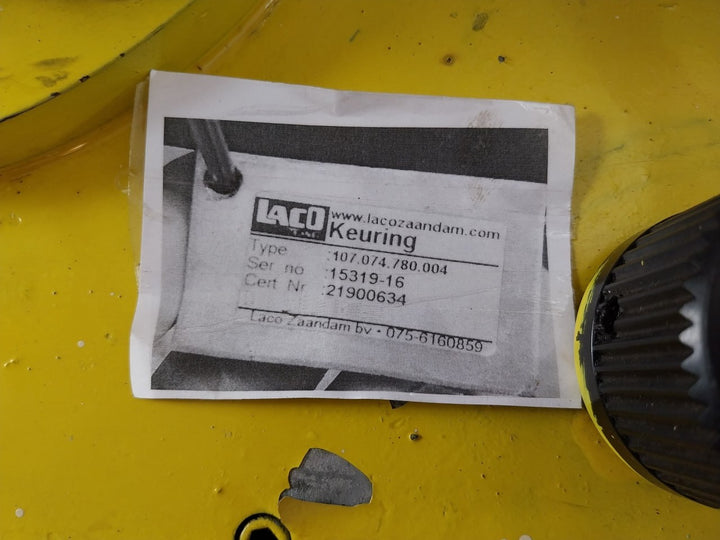 Laco 107.074.780.004 Hydraulic Pump 1000 Bar 14000 Psi