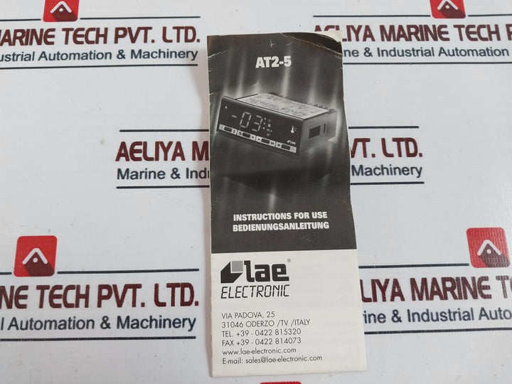LAE Electronic AT2-5BS4E-G Refrigeration Controller SN4 B20P1