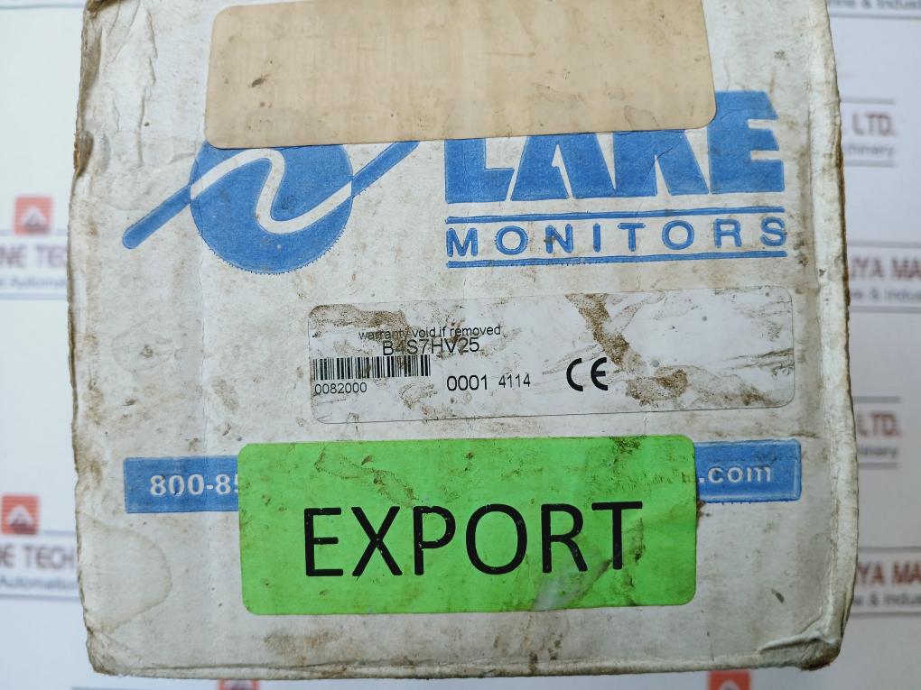 LAKE MONITORS B4S7HV25 Flow Meter 4,986,133