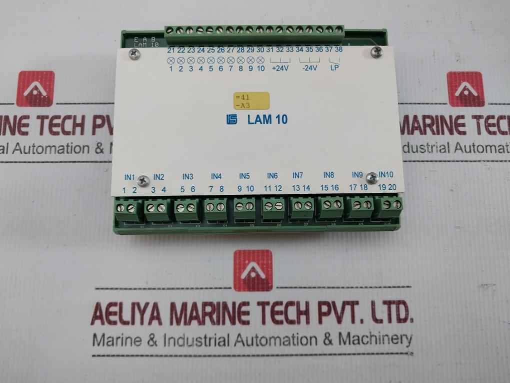 Lam 10 Logic Alarm Module Is Interschalt