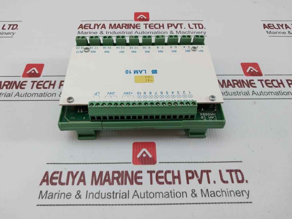 Lam 10 Logic Alarm Module Is Interschalt