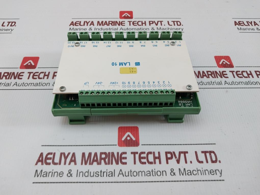 Lam 10 Logic Alarm Module Is Interschalt