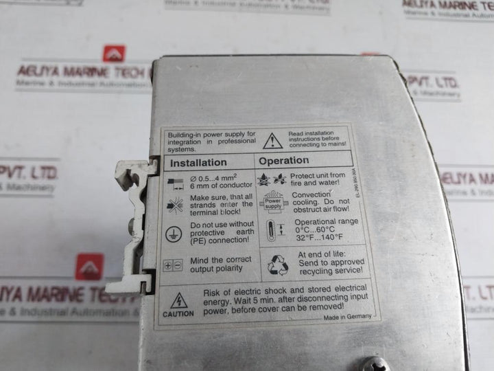 Lambda Drp480-1 Power Supply 230Vac 24-28V El-286.951.20-01 B 5A