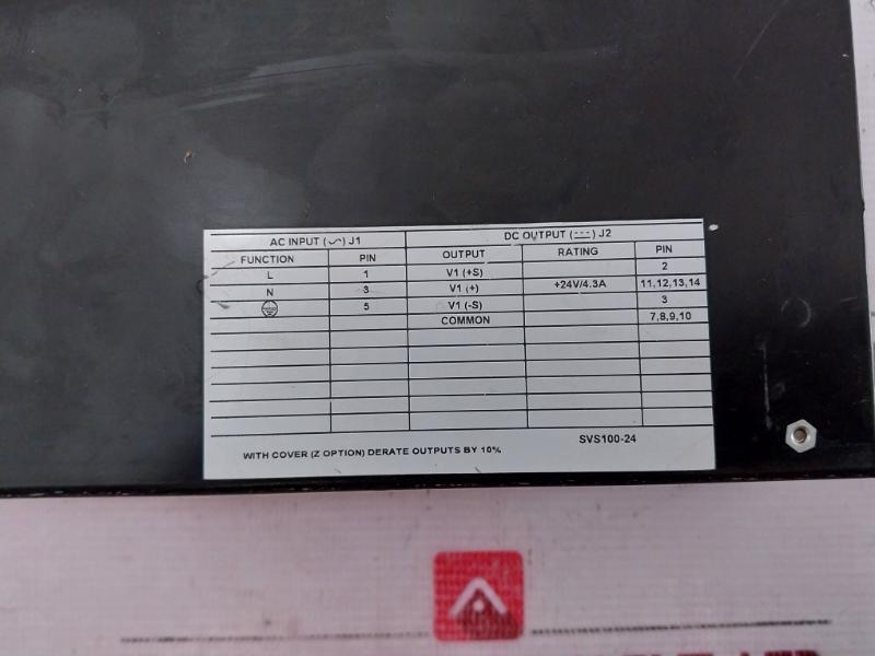 Lambda Electronics Svs100-24 Power Supply Unit 24V 100W Max Input 115/230Vac