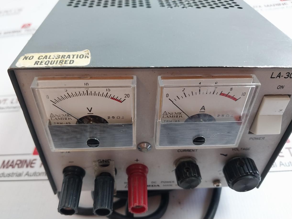 Lambda La-300 Dc Regulated Power Supply 85-132 Vac 47-440 Hz 110-165 Vdc