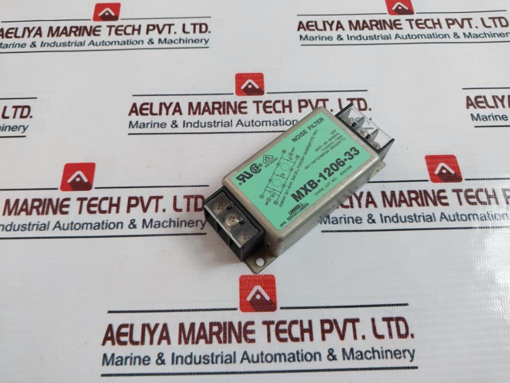 Lambda Mxb-1206-33 Noise Filter 250V~6A 50/60Hz