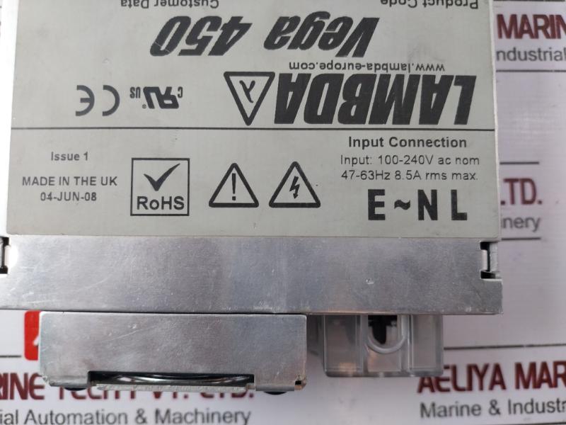 Lambda V409Jxg Multiple Output Modular Power Supply Input:100-240V Ac Nom 16203 Iss 3