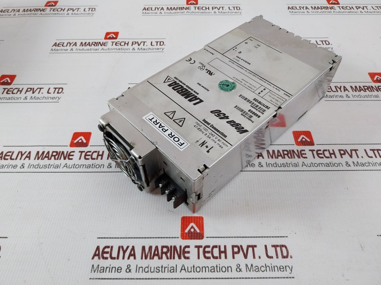 Lambda K40059 Vega 450 Switching Power Supply 24V 25A 100–240 Vac
