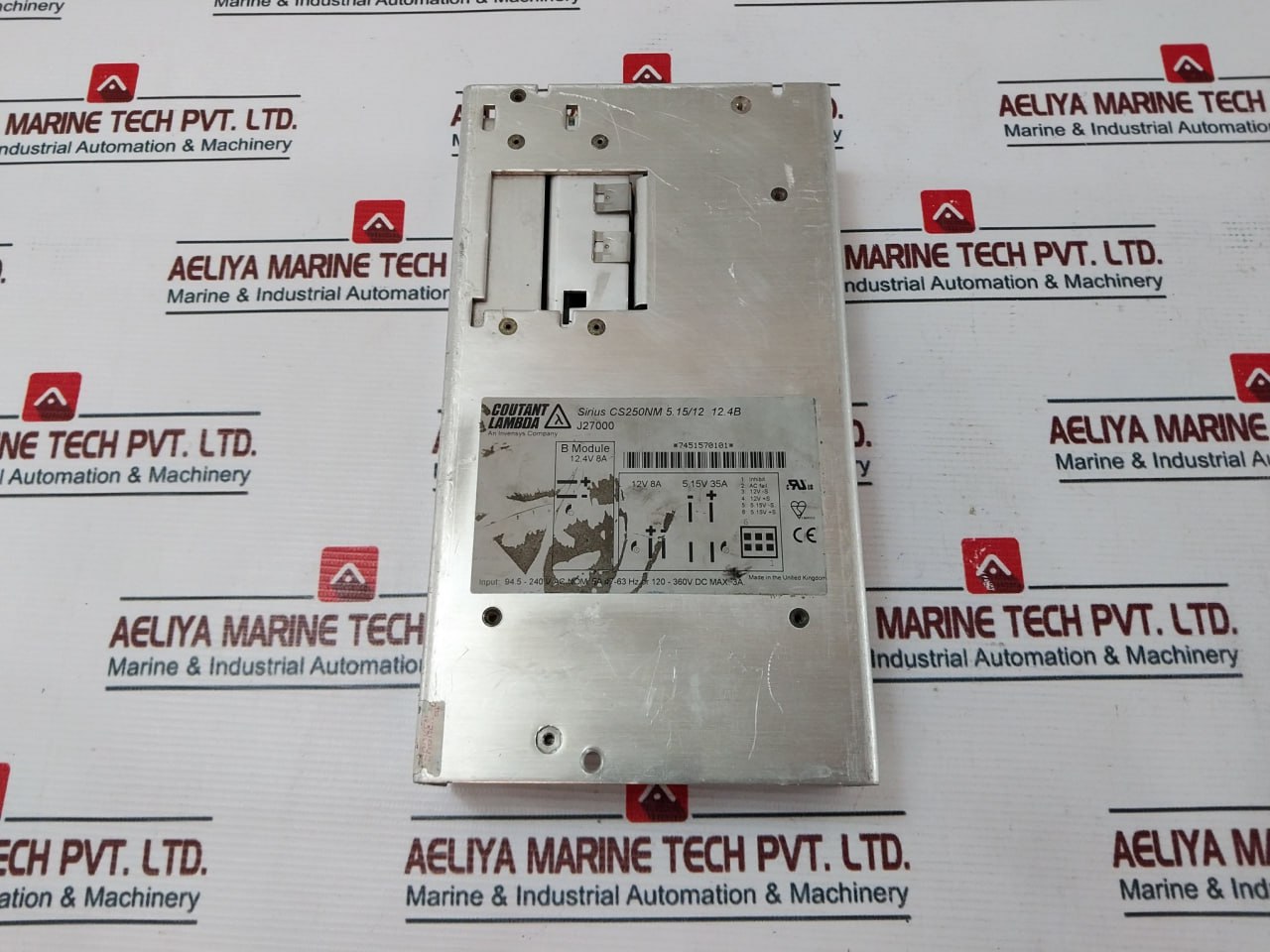 Coutant Lambda Sirius Cs250Nm 5.15/12 12.4B Power Supply 94.5-240V