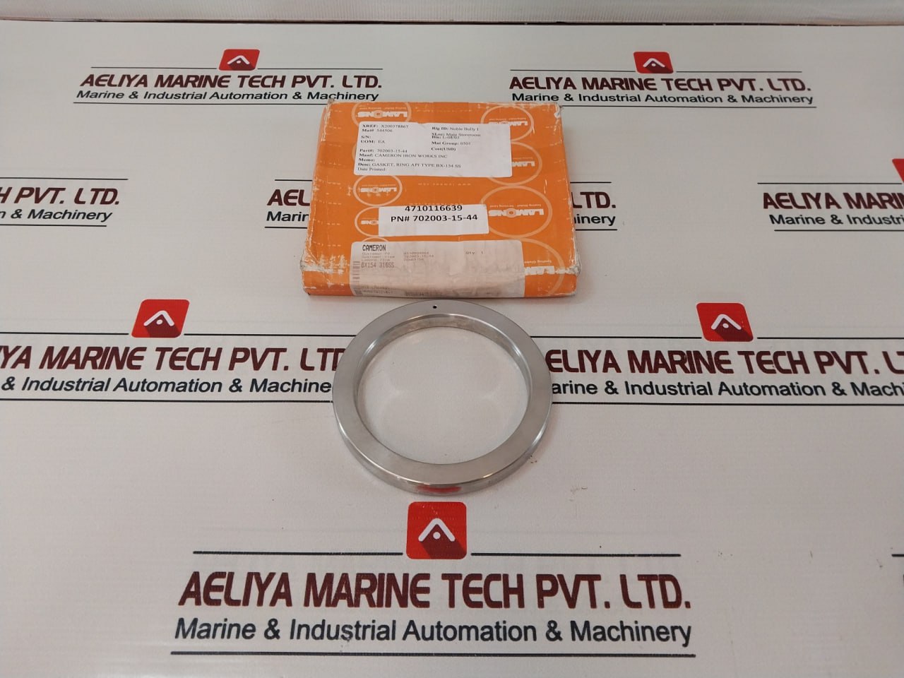 Lamons 702003-15-44 Gasket Ring Bx-154 Ss