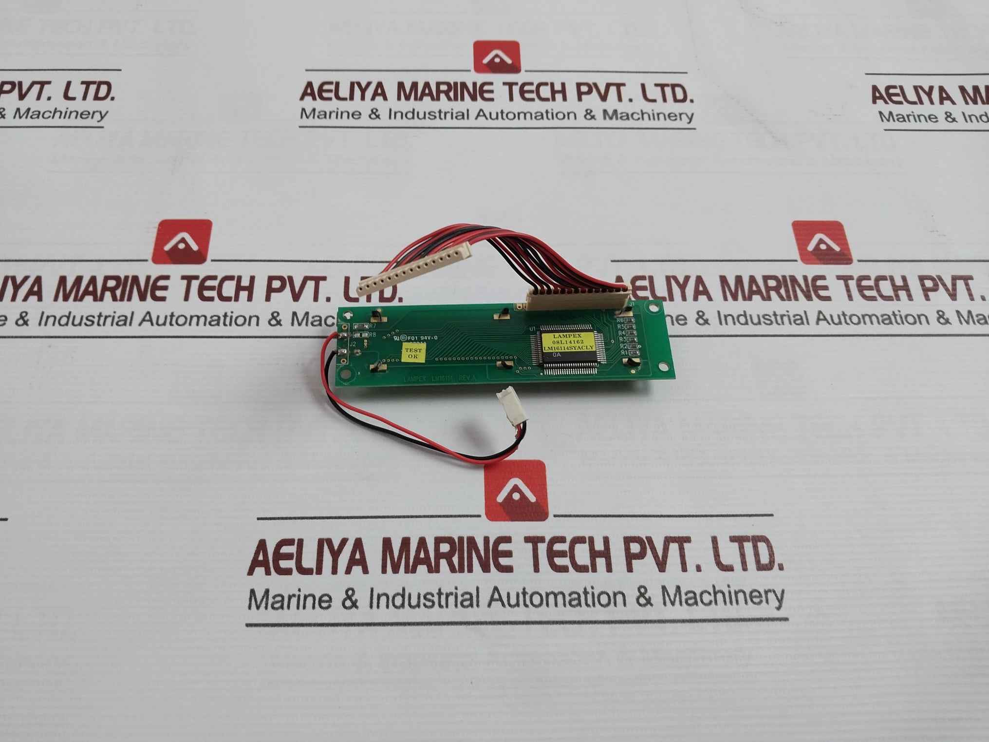 Lampex Lm16114 Alphanumeric Lcd Display Rev A 94V-0