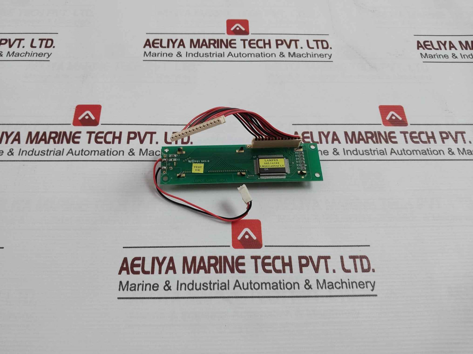 Lampex Lm16114 Alphanumeric Lcd Display Rev A 94V-0