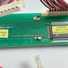 Lampex Lm16114 Alphanumeric Lcd Display Rev A 94V-0