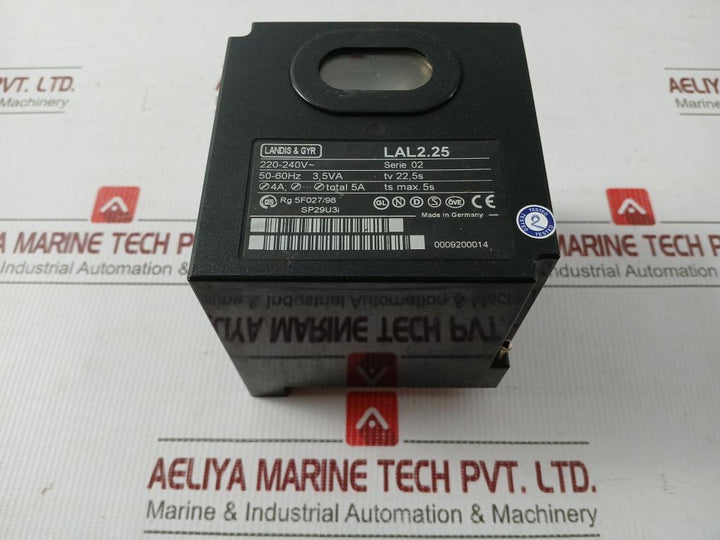 Landis & Gyr 50-60Hz 220-240V Burner Controller Lal2.25