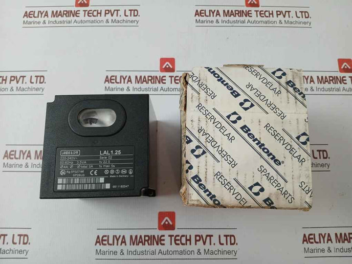Landis & Gyr Burner Control Unit 220-240V 50-60Hz 3,5Va Part No. Lal1.25
