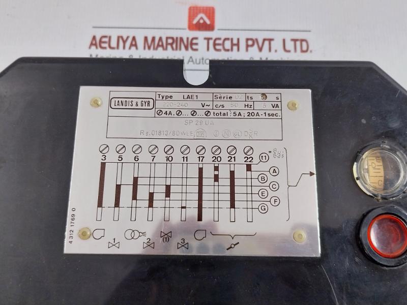Burner Controller Module Lae1 Landis & Gyr 220-240V 50Hz