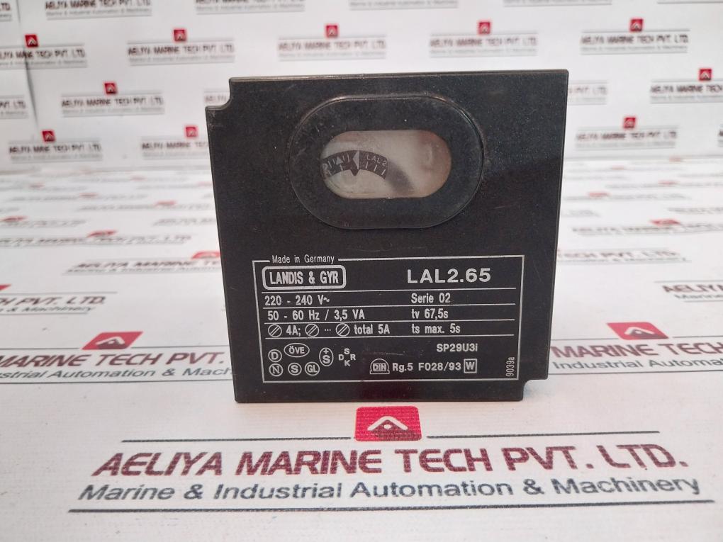 Landis & Gyr Lal2.65 Oil Burner Controller 50-60Hz