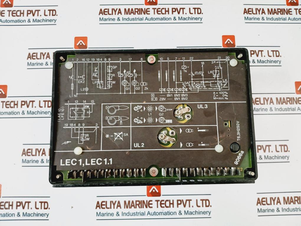 Landis & Gyr Lec1 Burner Control Module Serie 02 60Hz