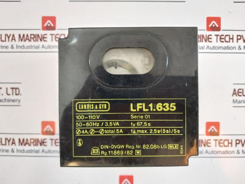 Landis & Gyr Lfl1.635 Gas Burner Controller 100-110V 50-60Hz/ 3,5Va