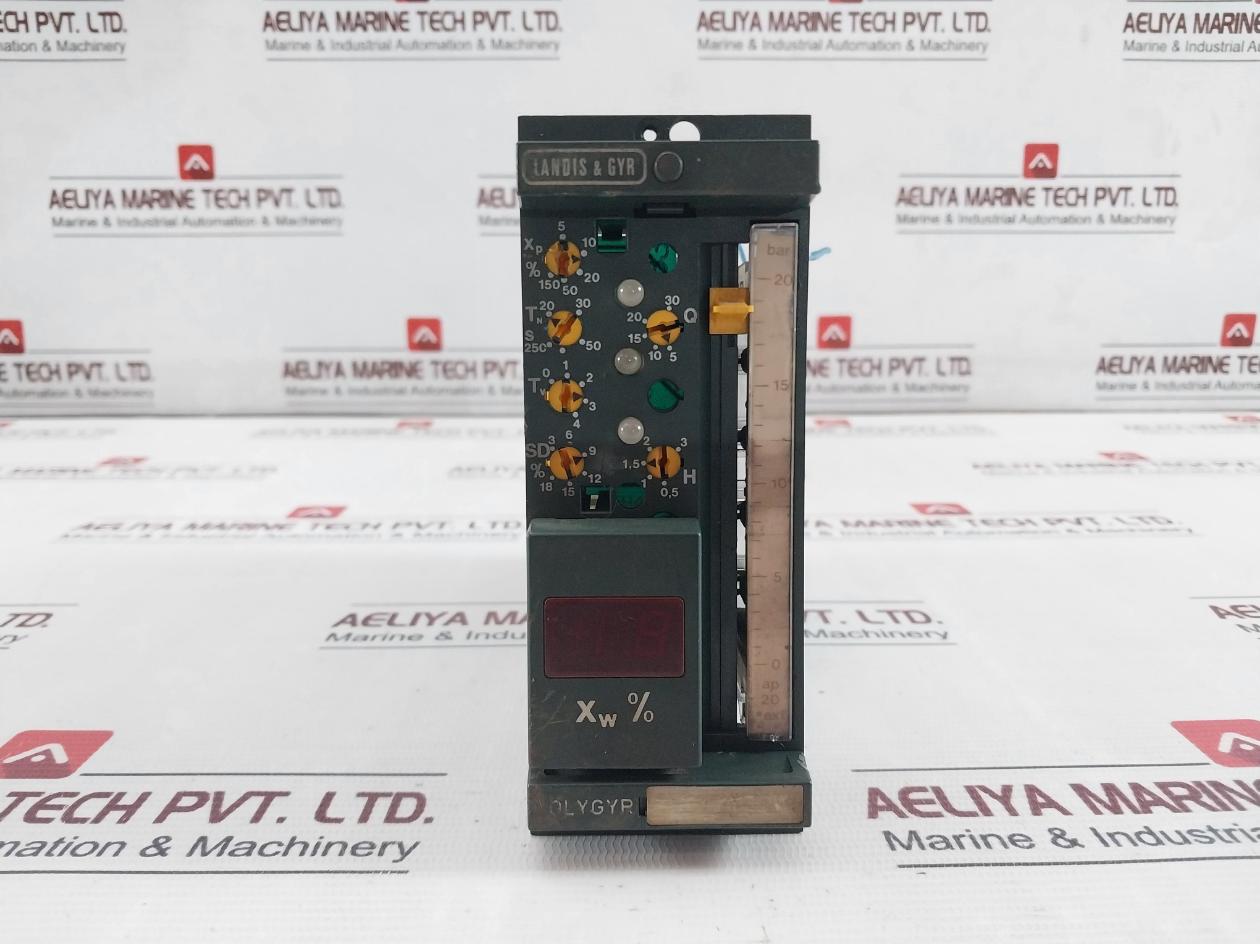 Landis & Gyr Rwf 32 Polygyr Power Regulator 0-20 Bar