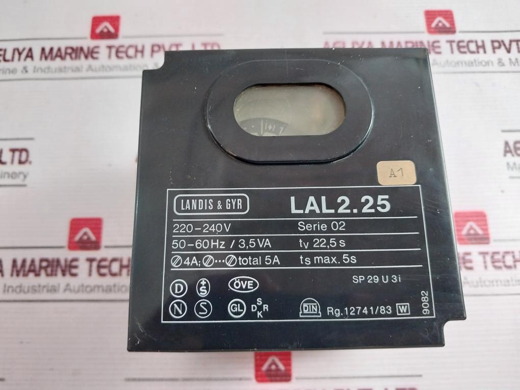 Landis & Gyr Lal2.25 Burner Controller Serie 2 220-240V 50-60Hz / 3,5 Va