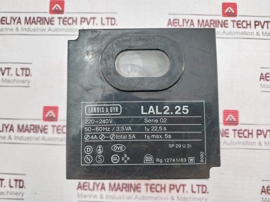 Landis & Gyr Lal2.25 Burner Controller 220-240V 50-60Hz / 3,5Va