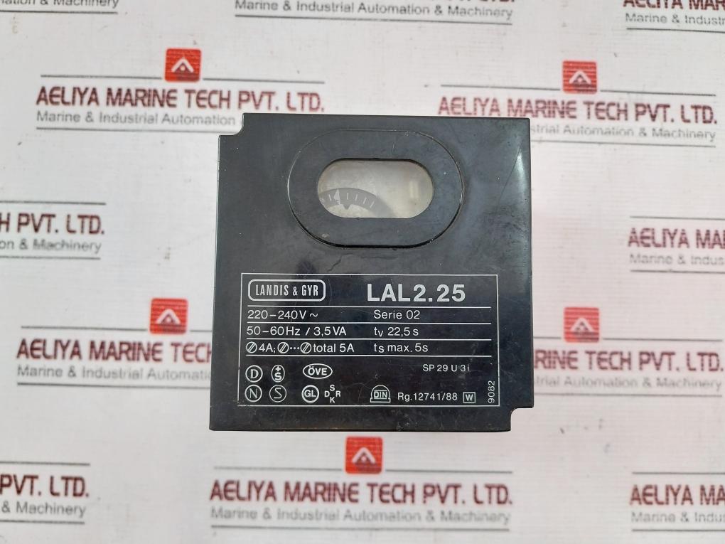Landis & Gyr Lal2.25 Burner Controller Series 02 50/60Hz