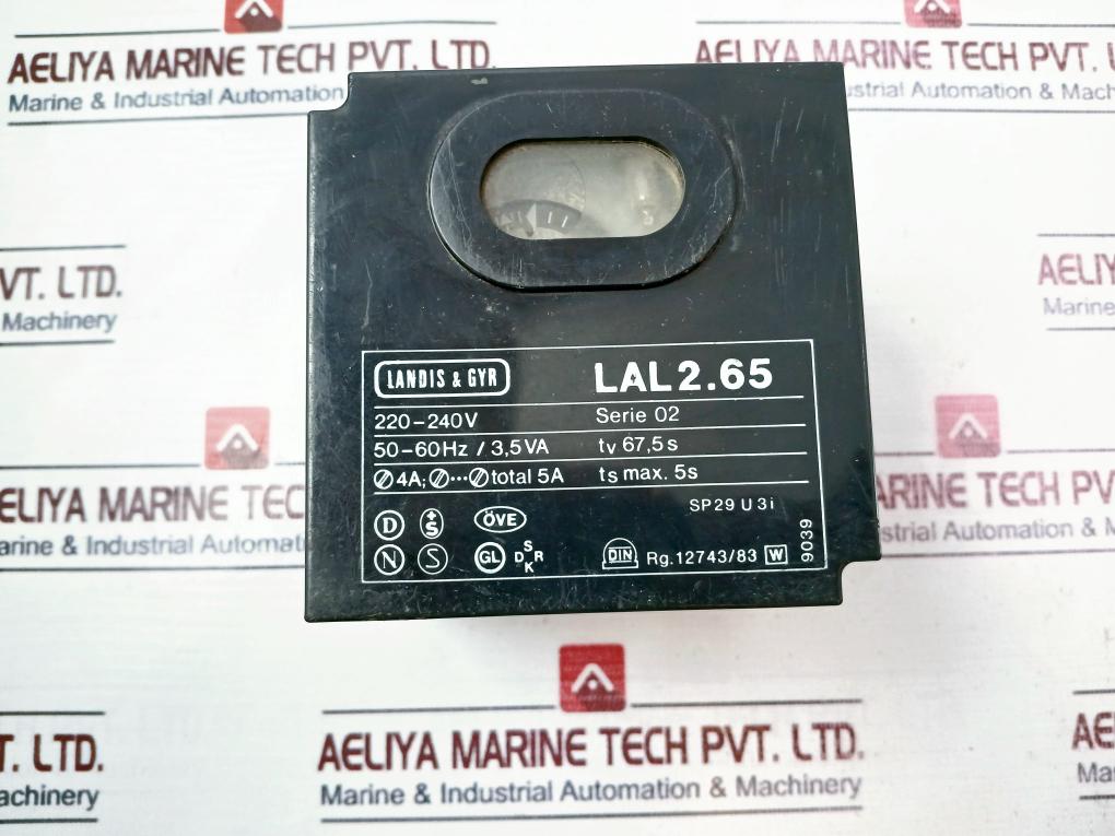 Landis & Gyr Lal2.65 Oil Burner Controller 220-240V 50-60Hz