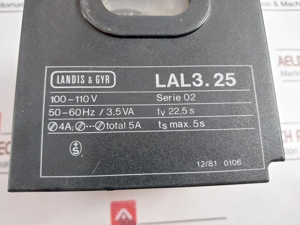 Landis & Gyr Lal3.25 Gas Boiler Burner Control 100-110V 50-60Hz