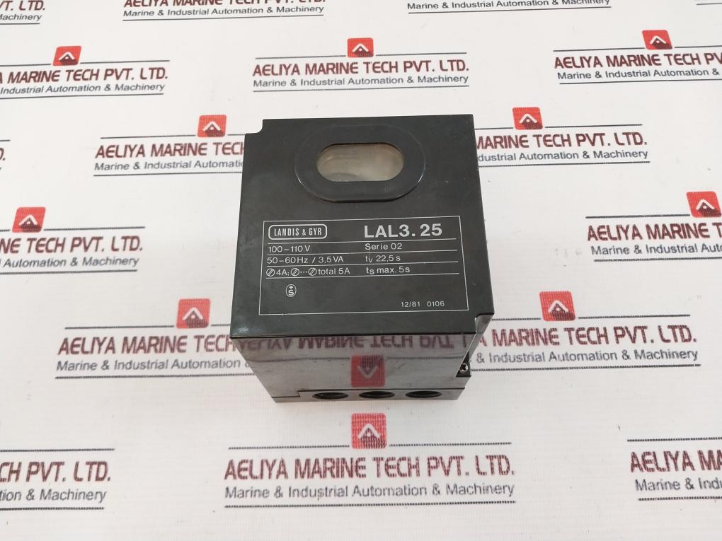 Landis & Gyr Lal3.25 Oil Burner Control 50-60Hz / 3,5Va