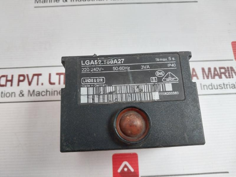 Landis & Gyr Lga52.150A27 Gas Burner Control Box 220-240V Ac 50-60Hz 0006200363