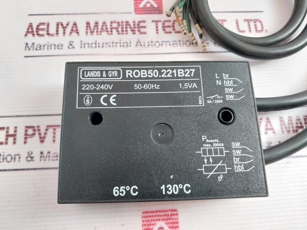 Landis & Gyr Rob50.221B27 Temperature Controller