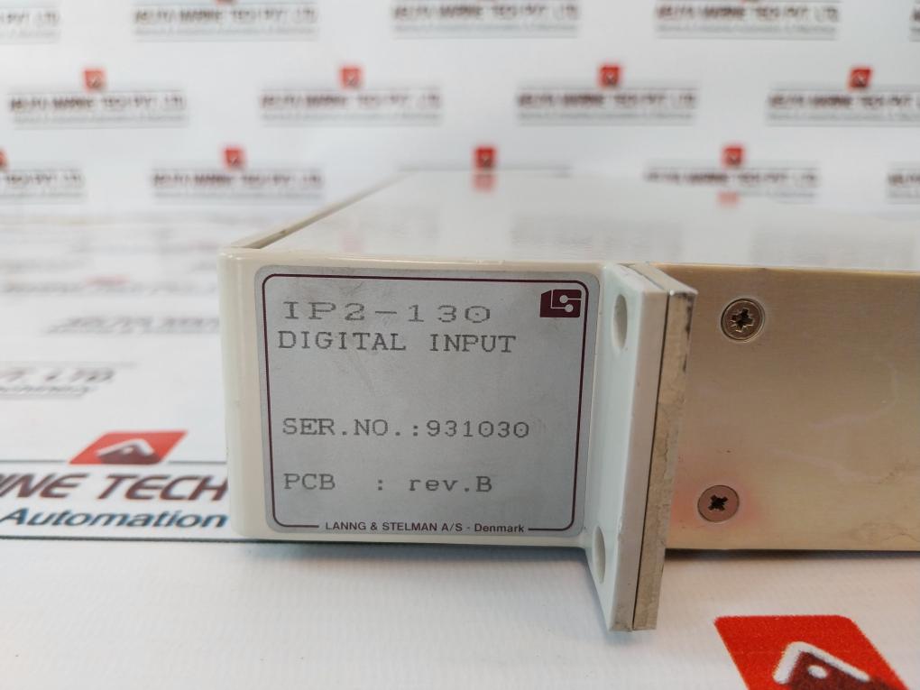 Lanng & Stelman Ip2-130 Digital Input Module Rev.B