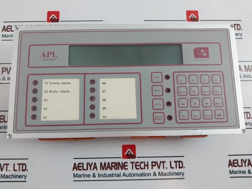 Lanng & Stelman 1284-002 Alarm Panel 950908