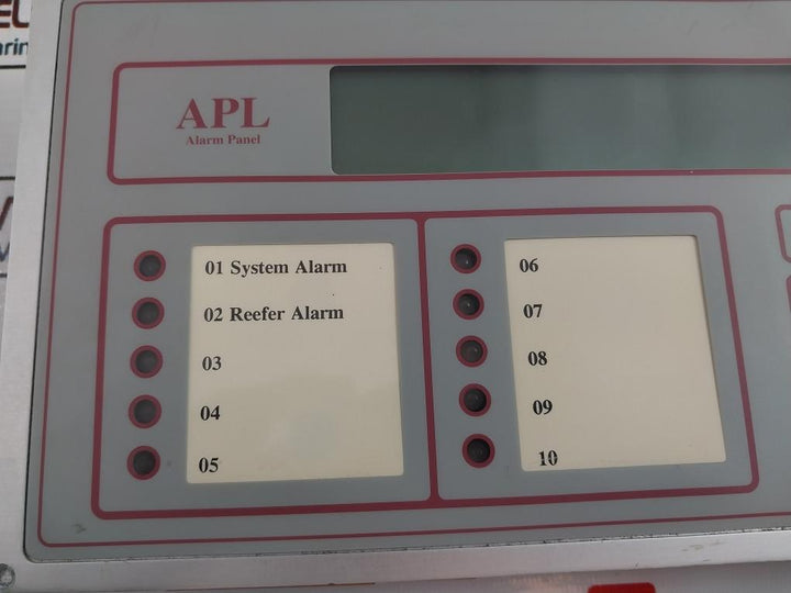 Lanng & Stelman 1284-002 Alarm Panel 950908