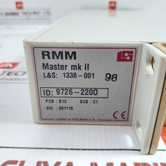 1338-001 Rmm Master Module With Connecting Cable Lanng & Stelman