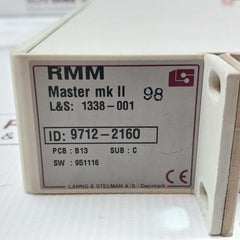 1338-001 Rmm Master Mk Ii Module Lanng & Stelman 300V
