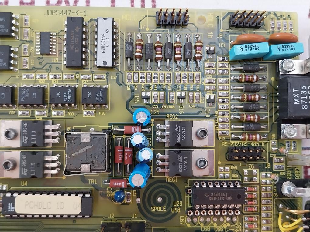 Lanng & Stelman Pc-hdlc Interface Card Rev: B