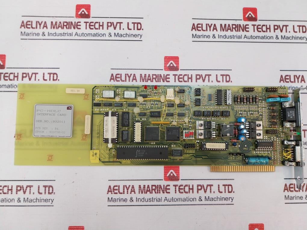 Lanng & Stelman Pc-hdlc Interface Card Rev: B