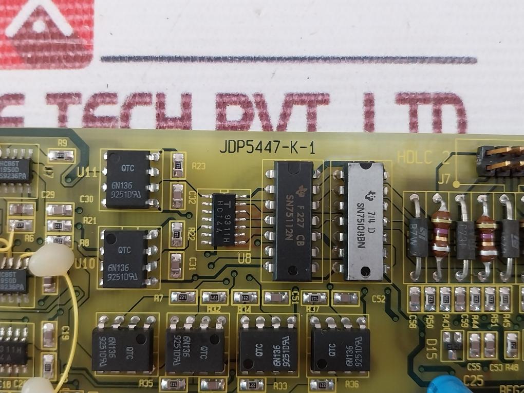 Lanng & Stelman Pc-hdlc Interface Card Rev: B