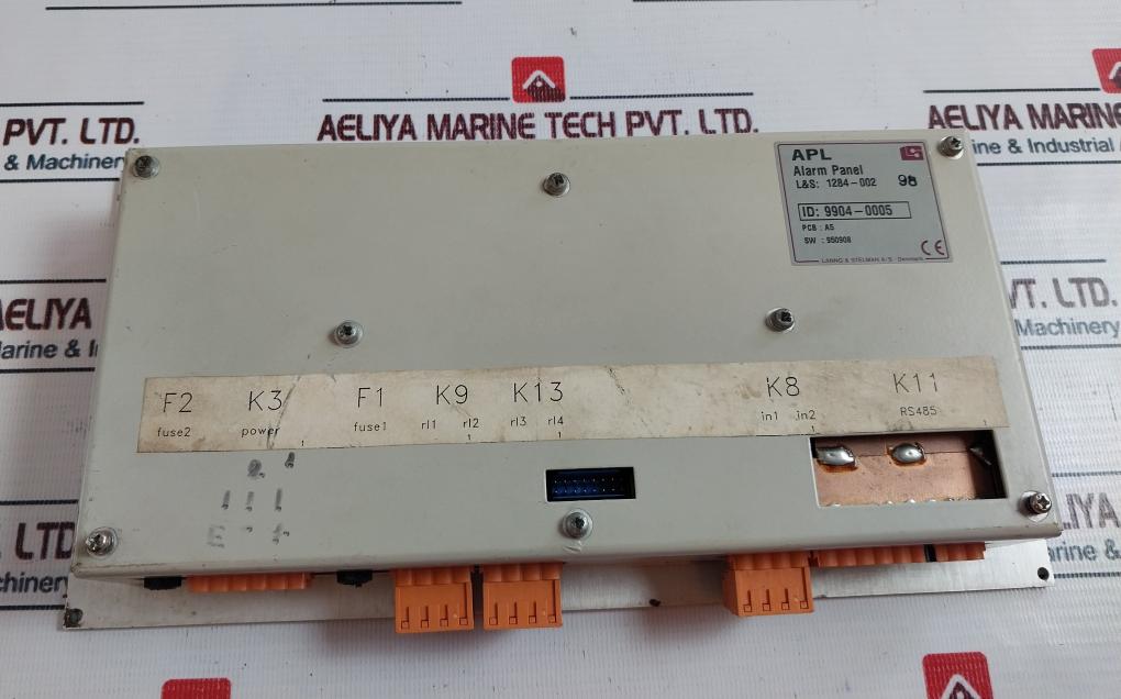Lanng & Stelman 1284-002 Alarm Panel 9904-0005