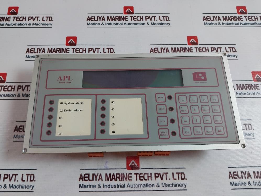 Lanng & Stelman 1284-002 Alarm Panel 9904-0005