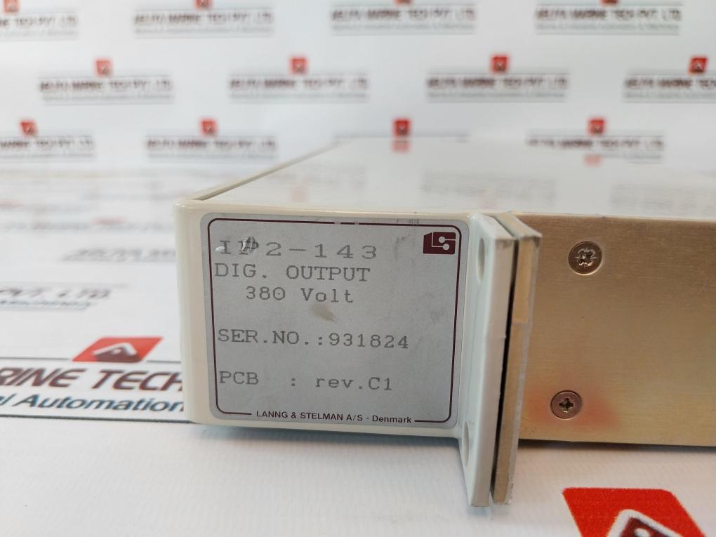Lanng & Stelman Ip2-143 Digital Output Module Rev.C1
