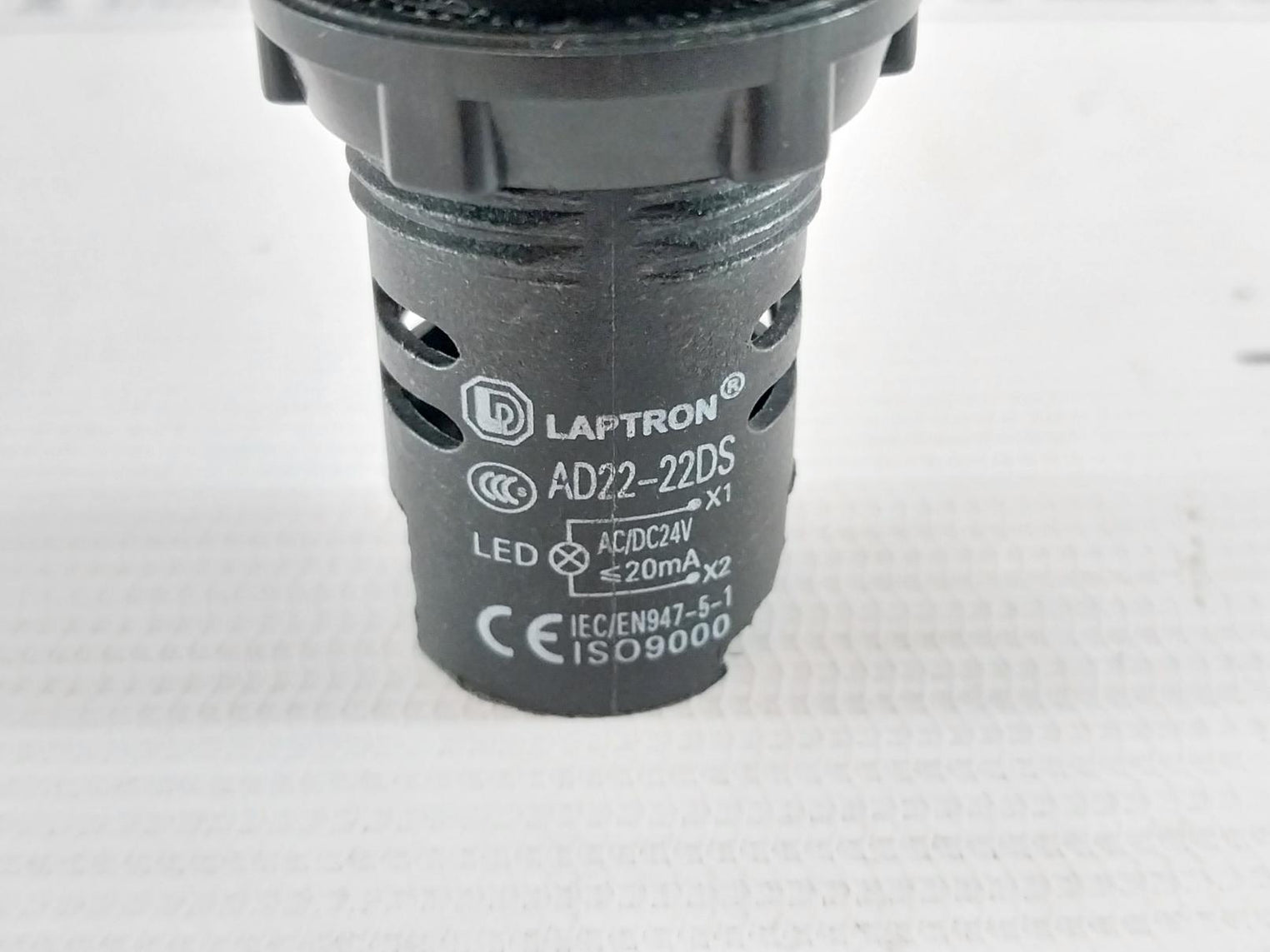 Laptron Ad22-22Ds Led Indicator Light Green Ac/Dc 24V 20Ma