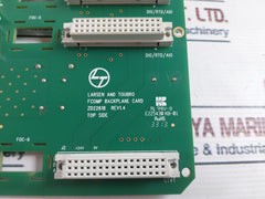 Larsen And Toubro Zd22618 Fcomp Backplane Card Rev 1.4