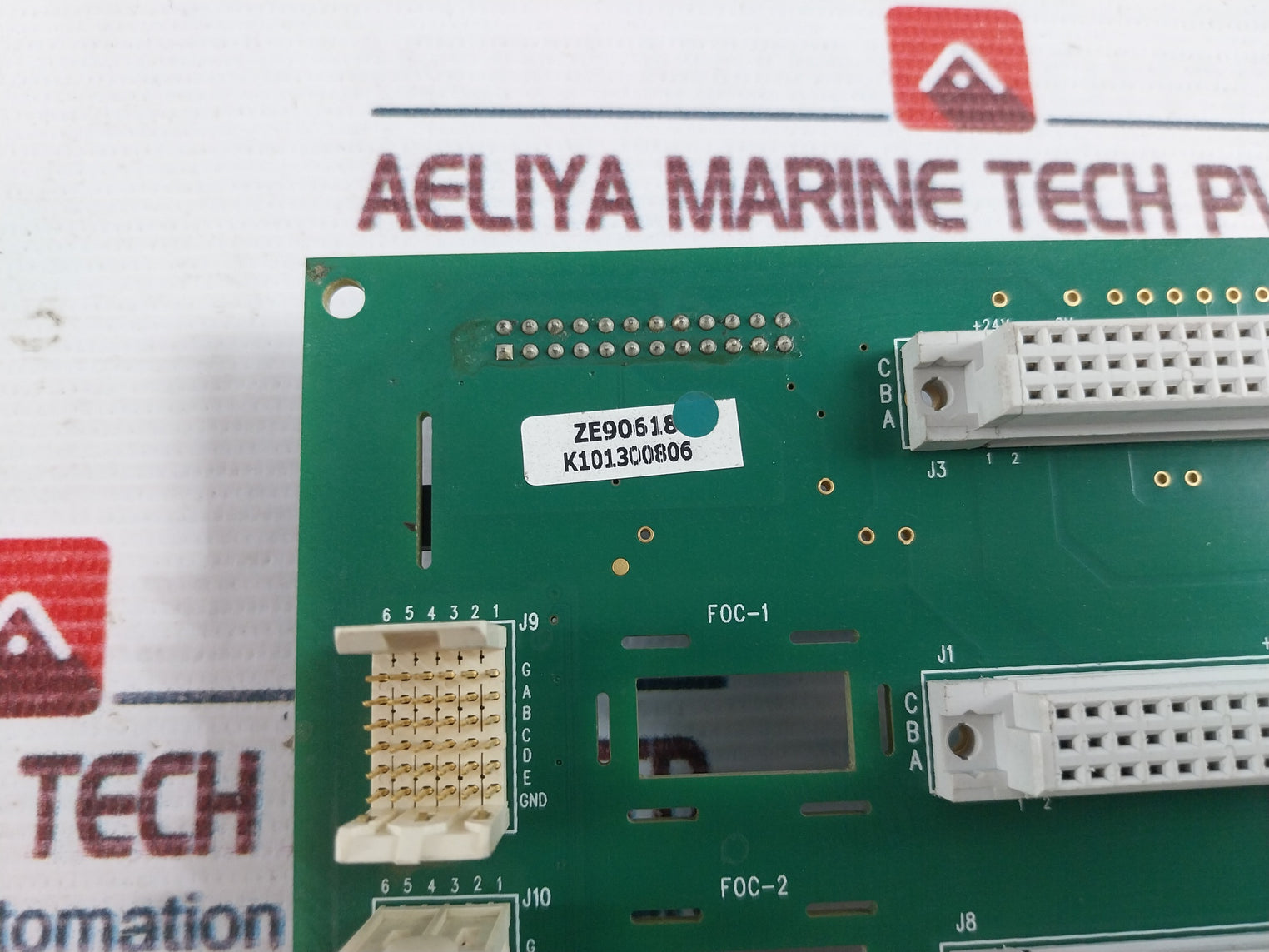 Larsen And Toubro Zd22618 Fcomp Backplane Card Rev 1.4