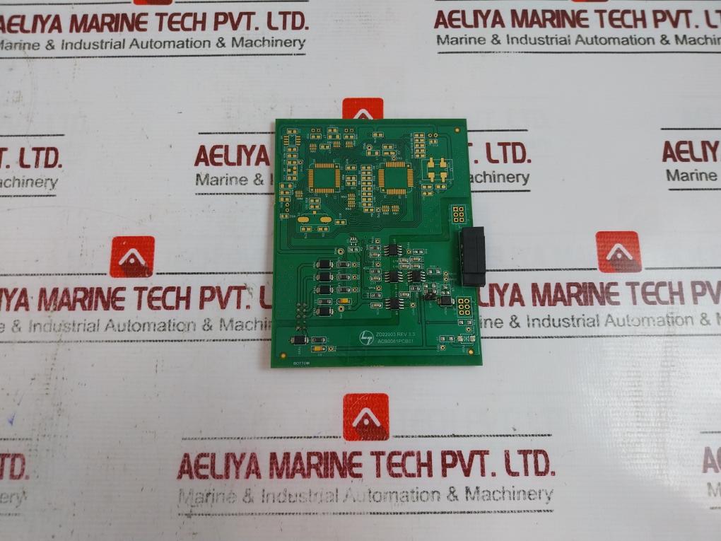 Larsen & Toubro Acb0081pcb01 Printed Circuit Board Module, Zd22003 Rev 3.3